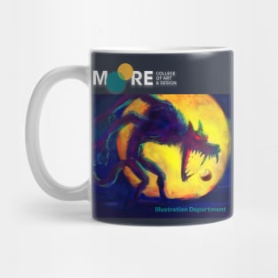 Moore Illustration Department Werewolf Mug